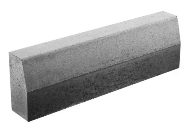 Борт дорожній 100-30-15 двохшаровий сірий, 1шт.